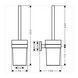 Set de accesorii HANSGROHE LOGIS 41723111 foto 4