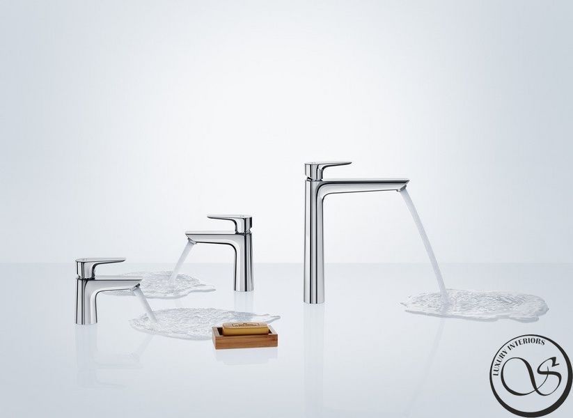 Смеситель для раковины 110 Hansgrohe Talis E 71710670&nbsp;черный 71710670 фото