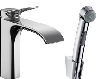 Baterie lavoar cu duș igienic Hansgrohe HG Vivenis 75210000 75210000 foto