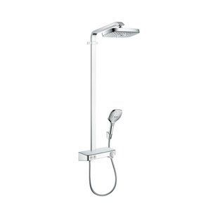 Душевая система Hansgrohe Raindance Select E Showerpipe 300 2Jet с термостатом, белый/хром (27126400) 27126400 фото