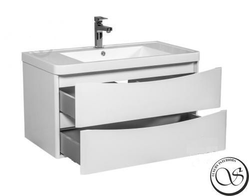 Тумба для ванной комнаты Aqua Rodos Vista 90 см консольная с умывальником Vista 90 k фото
