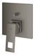 Смеситель для душа Grohe Eurocube 24062AL0 встраиваемый 2 режима Brushed Hard Graphite 24062AL0 фото 6