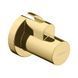 Capac decorativ Hansgrohe pentru racord supapă unghiulară, auriu (13950990) 13950990 foto 1