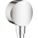 Шланговое подсоединение Hansgrohe FixFit S с обратным клапаном, хром (26453000) 26453000 фото 1
