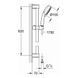 Душевой гарнитур GROHE New Tempesta 27929002 Cosmopolitan 100 27929002 фото 2