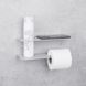 Suport pentru h&acirc;rtie igienică cu raft DASKE LINE PH/L-0256WL PH/L-0256WL foto 9