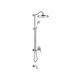 Sistem de duș TRES-CLASIC cu baterie de baie Crom 24218006 24218006 foto 1