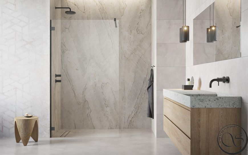 Paravan de dus RADAWAY 10103090-92-01 ESSENZA PRO BRUSHED GUNMETAL 90 cm 10103090-92-01 foto