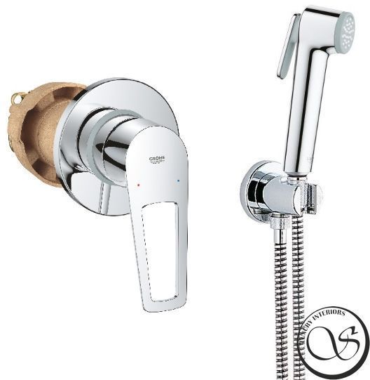 Набор скрытого монтажа GROHE BAULOOP NEW UA11104201U с гигиенической лейкой UA11104201U фото