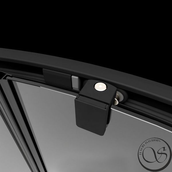 Cabina de dus Radaway PREMIUM PRO KDJ BLACK 1015100-54-01L&nbsp;+ 1016080-01-01 1015100-54-01L&nbsp;+ 1016080-01-01 foto