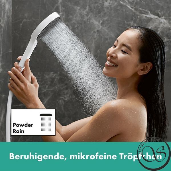 Душевой набор Hansgrohe Rainfinity 130 3Jet Puro S 90 см, Matt White (28743700) 28743700 фото