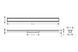 Душевой трап Hansgrohe, Верхняя часть RainDrain Original 90см, Brushed Stainless Steel (56199800) 56199800 фото 6