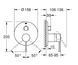 Baterie de dus Grohe Essence 24092DL1 incorporata 3 moduri Brushed Warm Sunset 24092DL1 foto 2