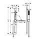 Душевой набор Hansgrohe Pulsify E 100 1jet EcoSmart 24371700 24371700 фото 2