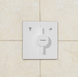 Hansgrohe DuoTurn Q Baterie ascunsă cu 2 funcții, alb mat (75414700) 75414700 foto 2