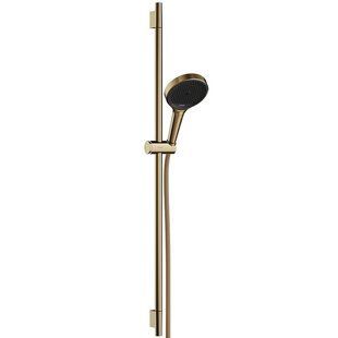 Set de duș Hansgrohe Rainfinity 130 3Jet Puro S, 90 cm, finisaj auriu lucios (28743990) 28743990 foto
