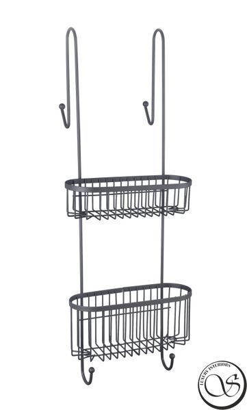 Raft dublu de perete IMPRESE sh23000GM, 70,5 x 25,3 x 18,8 cm, gun metal sh23000GM foto