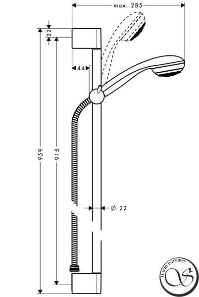 HANSGROHE Винт фиксирующий з/ч 97770000 фото