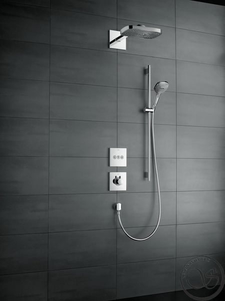 Душевой набор Hansgrohe 26621400 Raindance Select E 120 3jet/Unica S Puro белый/хром 26621400 фото