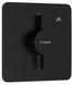 Смеситель скрытого монтажа Hansgrohe DuoTurn Q на 1 функцию, Matt Black (75614670) 75614670 фото 1
