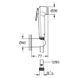 Set de dus igienic GROHE Tempesta-F 26356IL0 26356IL0 foto 2