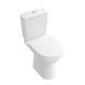 Vas WC compact Villeroy & Boch O.novo 56611001 cu spălare verticală, de podea, alb alpin 56611001 foto 1