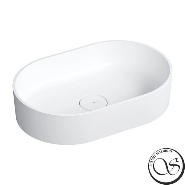 Умывальник Omnires Ovo OVOUNBM 55x36 white matt OVOUNBM фото