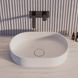 Умывальник Omnires Ovo OVOUNBM 55x36 white matt OVOUNBM фото 1