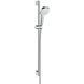 Set de duș Hansgrohe Croma Select E 1jet 90 cm EcoSmart, crom/alb (26595400) 26595400 foto 3