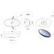 Lavoar Miraggio NICE 600C (ALB) 595х297х130 mm NICE 600C (WHITE) foto 2
