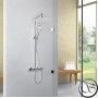 Sistem de dus HANSGROHE 26764400 MYSELECT Showerpipe 240 cu termostat 26764400 foto