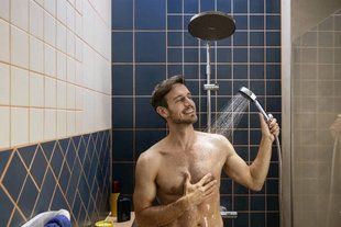 Sistem de duș Hansgrohe Activera 28074000 S 240 1jet EcoSmart Reno Varia cromat 28074000 foto