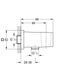 Шланговое подключение Grohe Euphoria Cube 26370AL0 с держателем Brushed Hard Graphite 26370AL0 фото 2