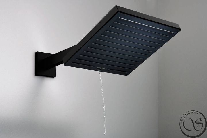 Duș fix Hansgrohe Pulsify E 260 1jet EcoSmart+, negru mat (24333670) 24333670 foto