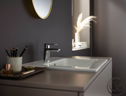 Смеситель 70 для умывальника Hansgrohe Vernis Blend 71550000 с сливным набором, хром 71558000 фото