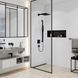 Duș fix Hansgrohe Pulsify E 260 1jet EcoSmart, negru mat (24331670) 24331670 foto 7