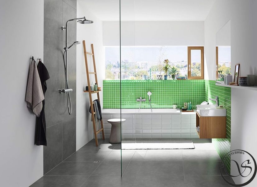 Душевая система Hansgrohe Crometta S 240 1Jet Varia Showerpipe 26781000 528540893671 фото