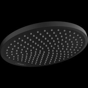 Верхний душ Hansgrohe Crometta S 240 1jet, EcoSmart 9л/мин, Matt Black (26724670) 26724670 фото