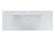 Умывальник MIRAGGIO FLY 1200 (MIRASOFT) 1200x480x140 мм белый матовый FLY 1200 (MIRASOFT) фото 4
