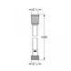 Furtun de duș 1250 mm GROHE SilverflexTwistStop 28362KF1 28362KF1 foto 2