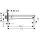 Duza de baie Hansgrohe Rebris S (72430670) 72430670 foto 2