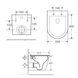 Подвесной унитаз IMPRESE VLTAVA c06309610 (51,5*36.5*35.5 см, twist, сиденье duroplast), черный матовый c06309610 фото 2
