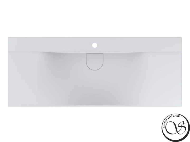 Умывальник MIRAGGIO FLY 1200 (MIRASOFT) 1200x480x140 мм белый матовый FLY 1200 (MIRASOFT) фото