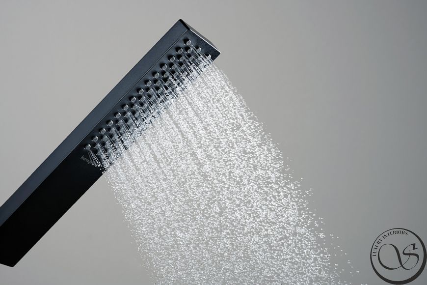 Duș de m&acirc;nă Hansgrohe Pulsify E 100 1jet EcoSmart, negru mat (24320670) 24320670 foto