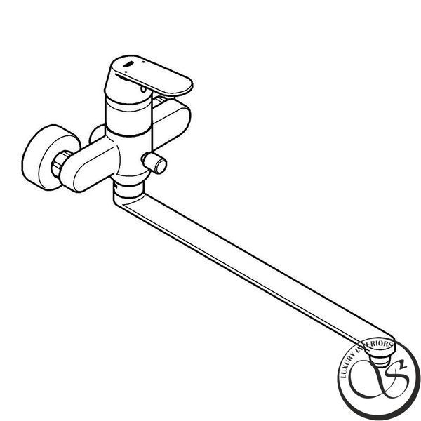 Смеситель для ванны Grohe Eurosmart Cosmopolitan, хром 32847000 фото