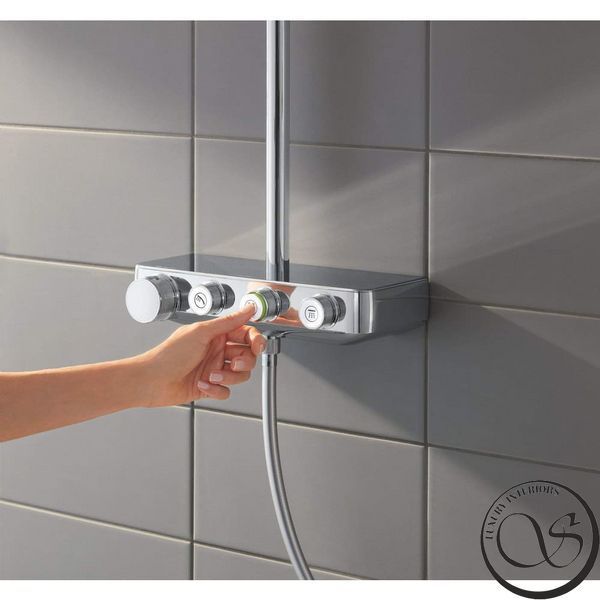 Sistem de dus cu termostat pentru montare pe perete GROHE 26507000 foto