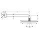 Duș fix HANSGROHE RAINDANCE S s 240 1 jet, cu suport 27607000 foto 2