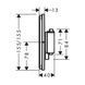 Termostat &icirc;ncastrat Hansgrohe ShowerSelect Comfort E cu 2 funcții, bronz periat (15572140) 15572140 foto 3