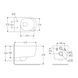 WC suspendat Volle HIPPO 13-44-202 alb 510x350x360 mm 13-44-202 foto 2
