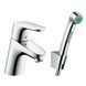 Baterie de lavoar Hansgrohe Focus E cu spray igienic, crom (31926000) 31926000 foto 1